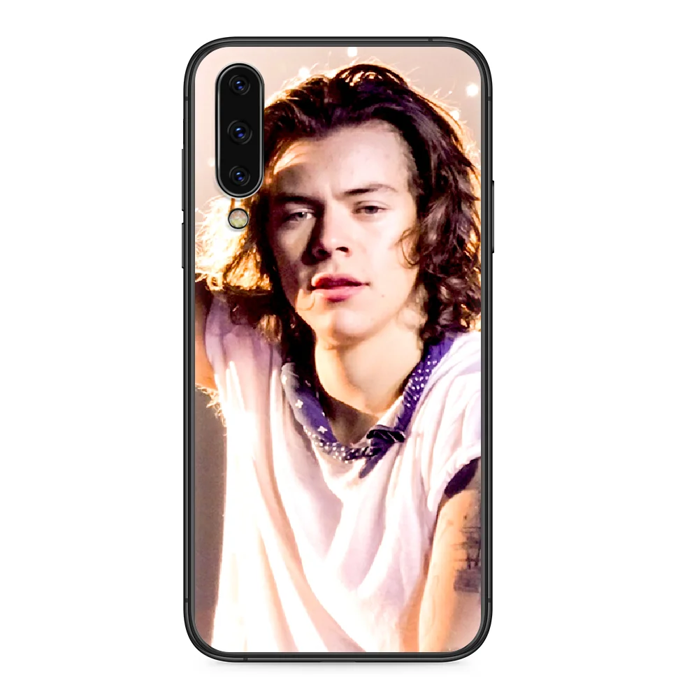 

Funny Singer Harry Styles Phone case For Samsung Galaxy A 3 5 7 8 10 20 20E 21S 30 30S 40 50 51 70 71 black back painting cover