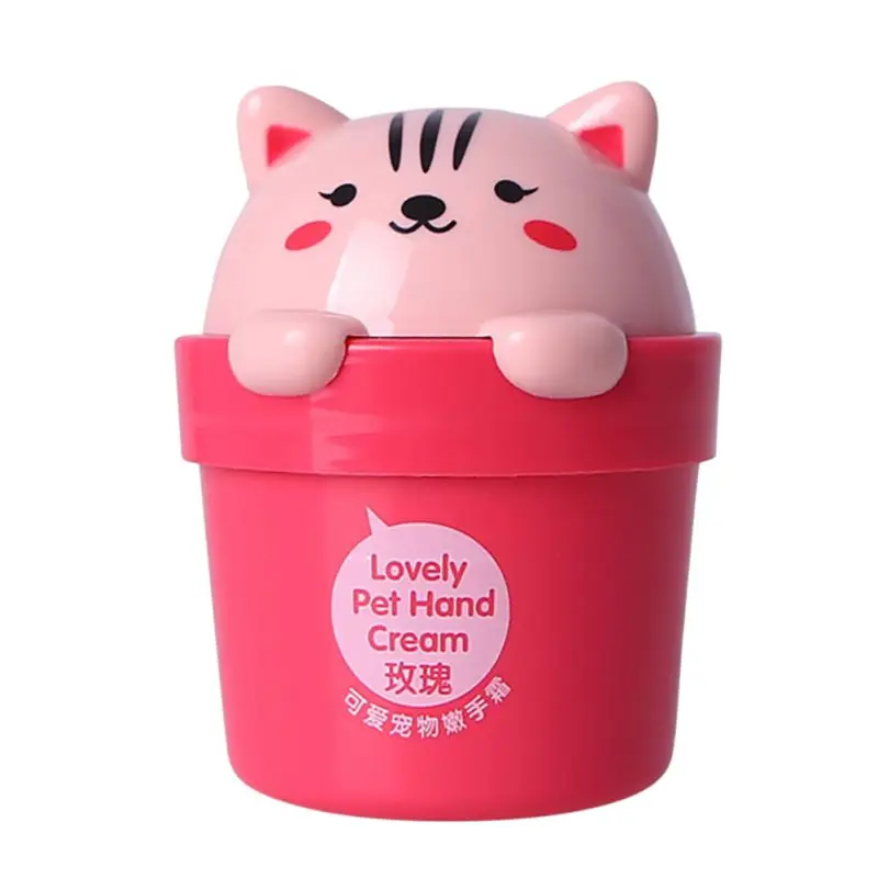 Крем для рук с мультяшным котом отбеливающий питательный лосьон крем кожи