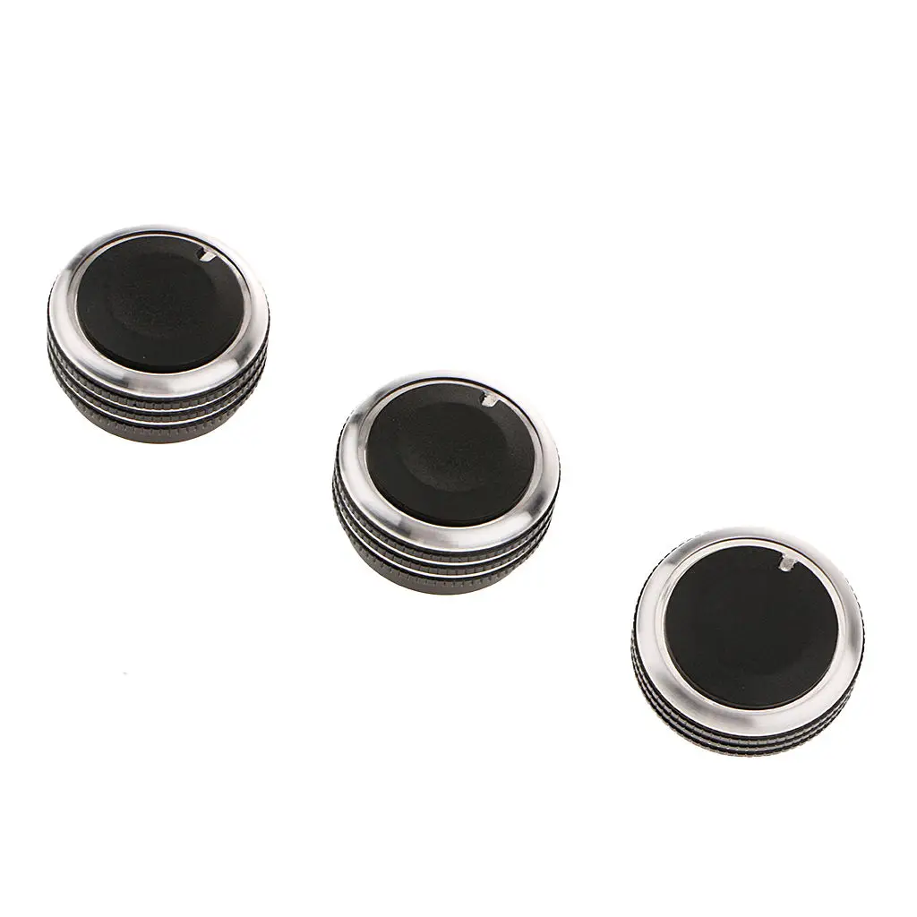 

Set of 3 Air Conditioning AC Panel Control Switch Knob Replaces For Car