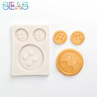 3 clothes button chocolate fondant molds silicone molds for crafts 3d diy silicone molds for baking manual jelly and candy mold