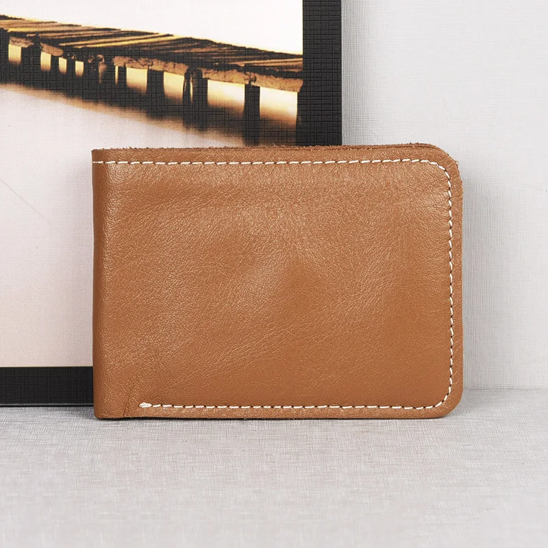 

Men's Wallet Made of Leather 100% Coin Wallets for Man Small Size Coin Purses Cheap Bags With Free Shipping