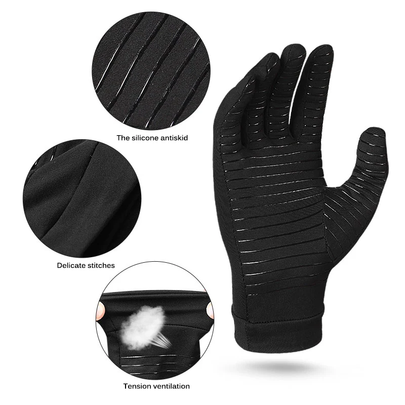 

Fitness Weight Lifting Copper Fiber Gloves Gym Gloves Body Building Training Sports Exercise Sport Workout Glove For Men Women