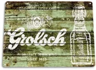 Жестяной знак Grolsch голландский Пивной бар Паб пивоварня Деревенский металлический декор