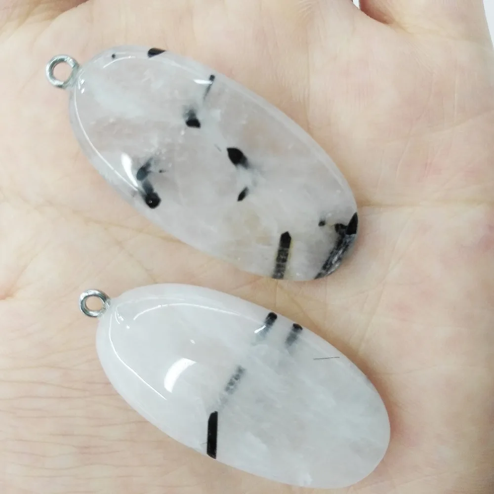 Подвески из натуральной кожи эллиптической формы кулон для изготовления