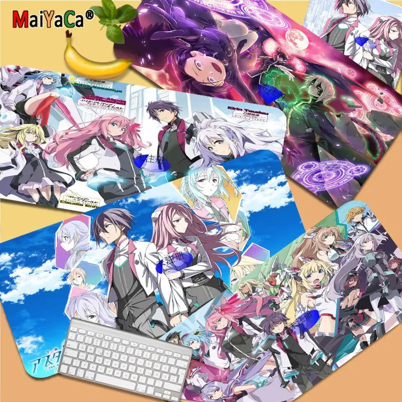 

Красивый Аниме Коврик для мыши Asterisk War Girl, Размер коврика для игровой игры CSGO, настольного ПК, ноутбука