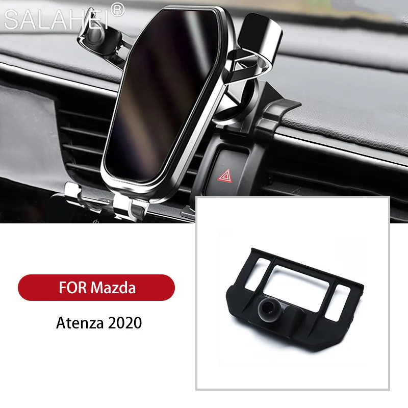 

Adjustable Car Phone Holder Car Accessories Air Vent Clip Mount Mobile Cell Stand Smartphone GPS Support For Mazda 6 Atenza 2020