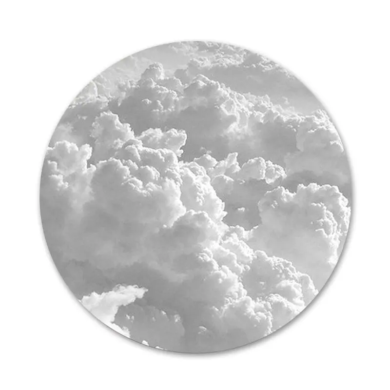 58 мм Белое Облако значок брошь заколка аксессуары для одежды рюкзак украшения