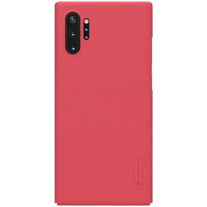 Red Для samsung Примечание 10 9 8 чехол S10 S9 S8 Plus чехол Nillkin Матовый Жесткий чехол для ПК для samsung A10 A20 A30 A40 A50 A60 A70 A80 A90 - Цвет: Red