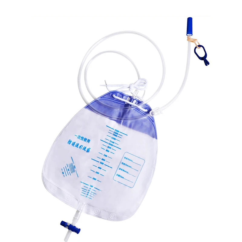 1 шт. 1500 мл утепленная дезинфекции одноразовый дренажный мешок пожилых Для мужчин