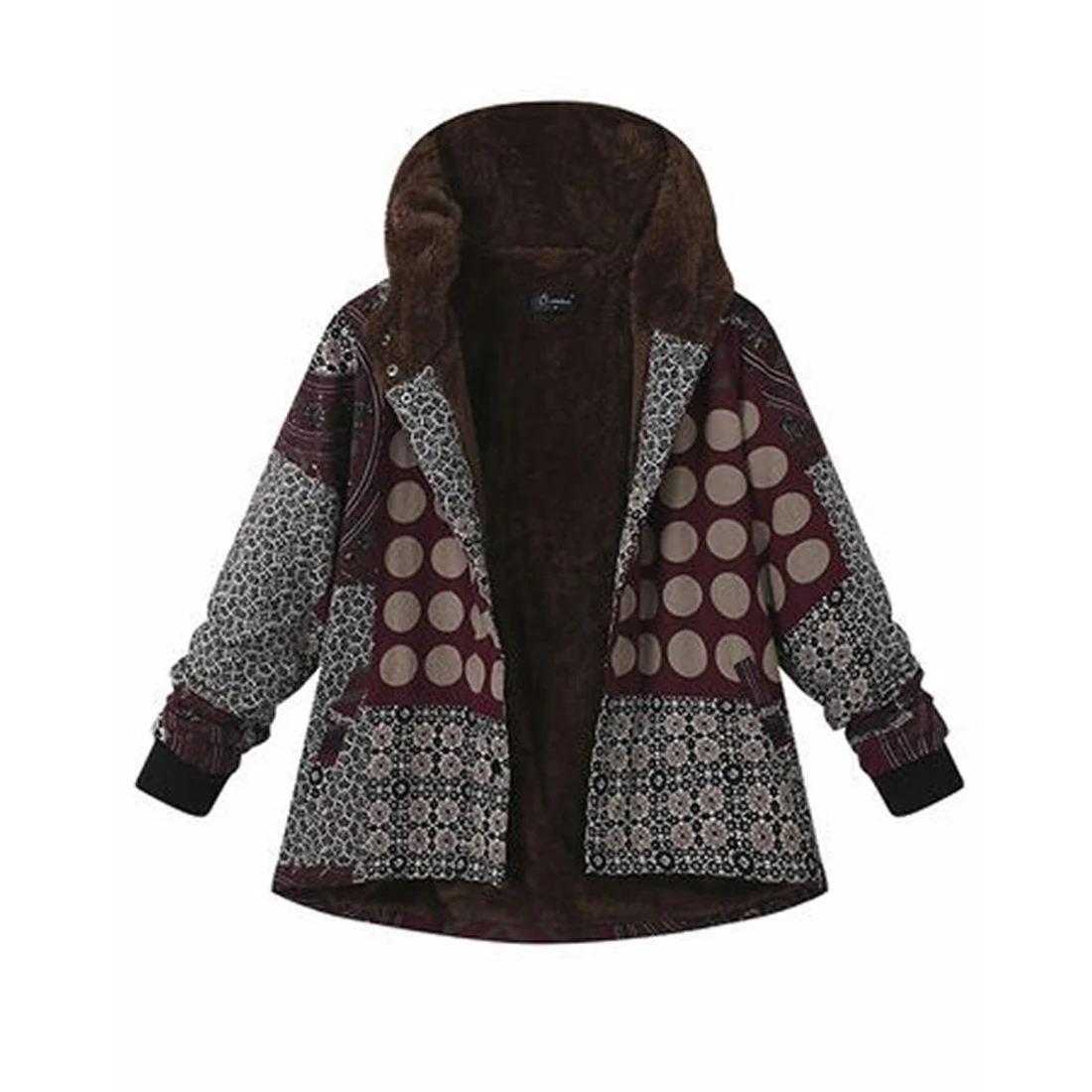 Парки с капюшоном размера плюс Женские винтажные пуховики 4xl 5xl Harajuku толстые