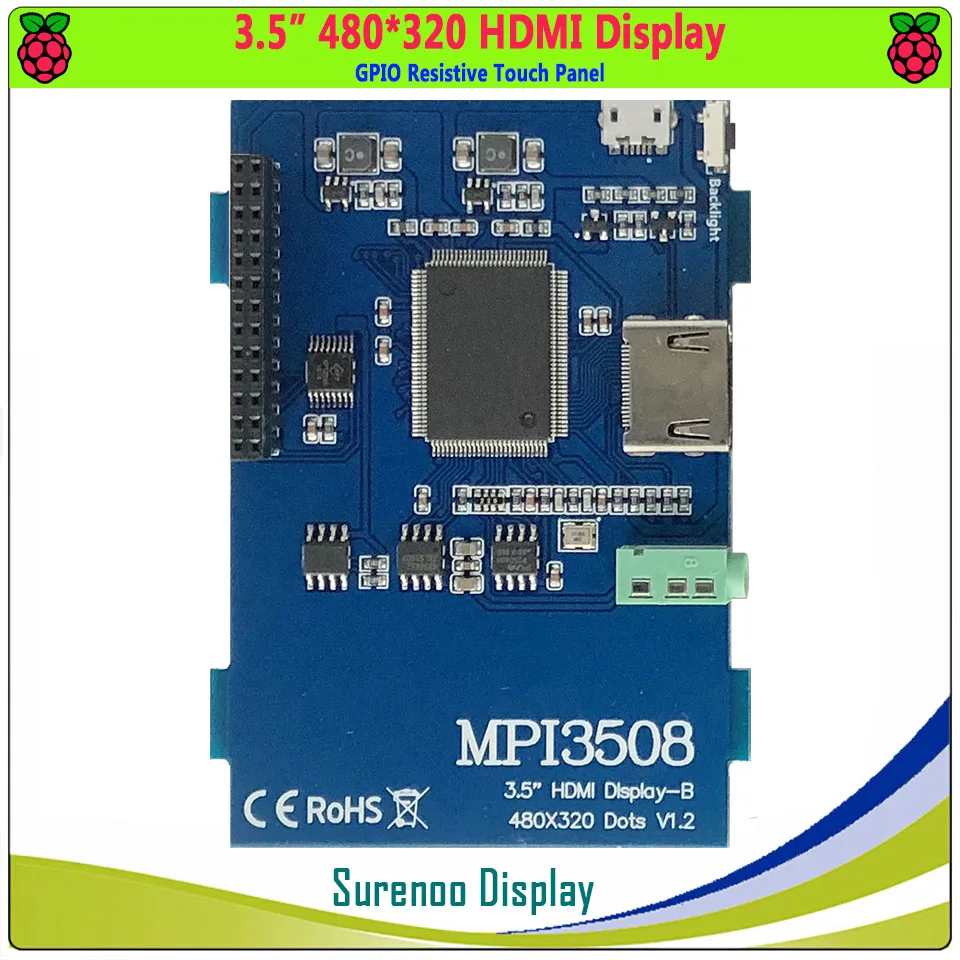 3 5 Дюймовый 320*480 480X320 HDMI совместимый TFT ЖК модуль экран с GPIO резистивной сенсорной