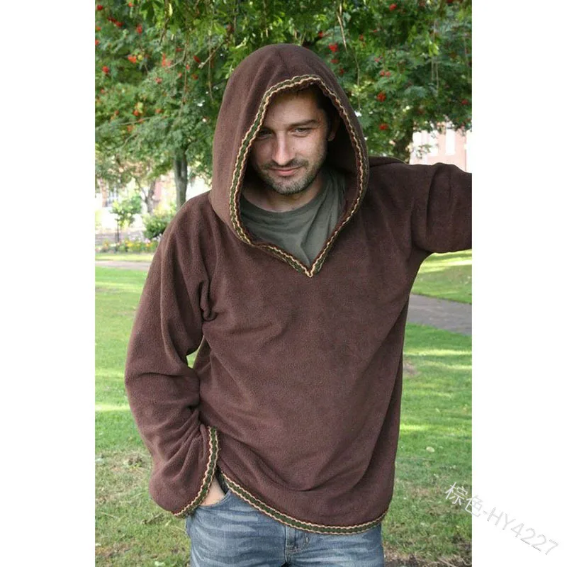 Хеллоуин Взрослый мужской средневековый рыцарь воин костюм Зеленый Черный