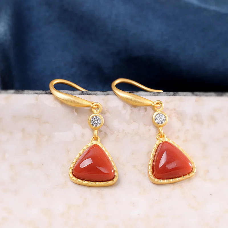 KJJEAXCMY бутик ювелирные изделия s925 Стерлинговое серебро позолоченные женские