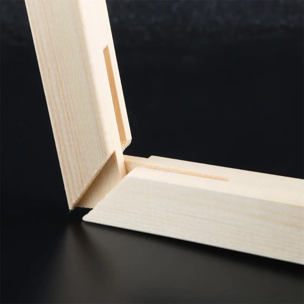 DIY натуральные цельные сосновые деревянные картины рамка для алмазной живописи