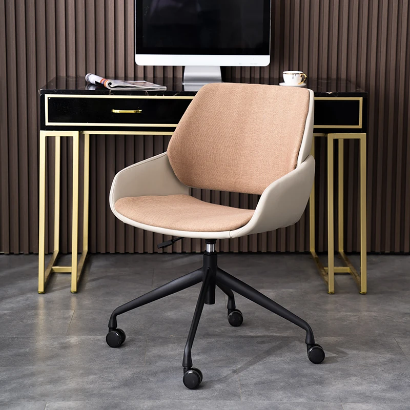 

Nordic Office Chairs Bedroom Lift Swivel Comfortable Computer Chair Office Furniture Home Backrest Leisure Learning Desk Chair