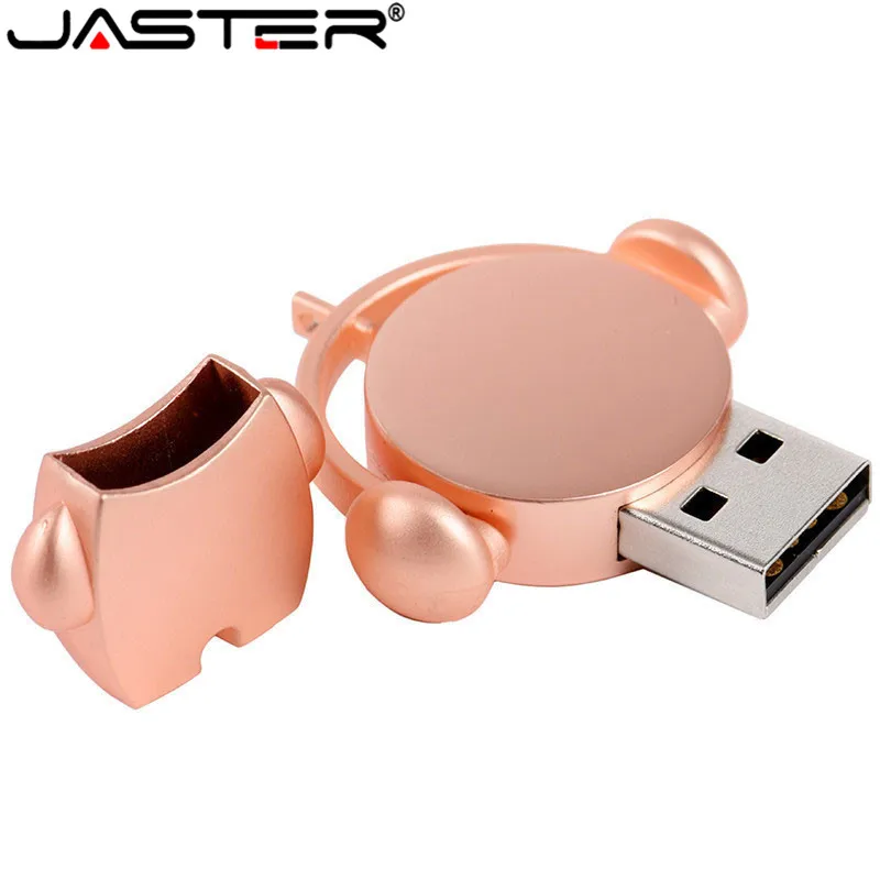USB флеш накопитель JASTEER с милым металлическим рисунком 32 ГБ/64 ГБ 16 u диск (более 10
