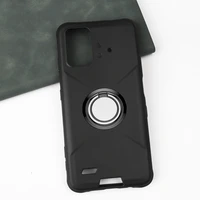 For UMIDIGI Bison Pro Back Ring Holder Bracket Phone Cover TPU Soft Silicone Case UMI BisonPro Bison 2021