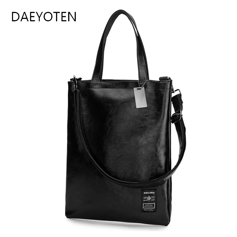 

Сумка на плечо DAEYOTEN в Корейском стиле унисекс, повседневная сумка, модная женская сумка из мягкой кожи, однотонные сумки-мессенджеры ZM0867