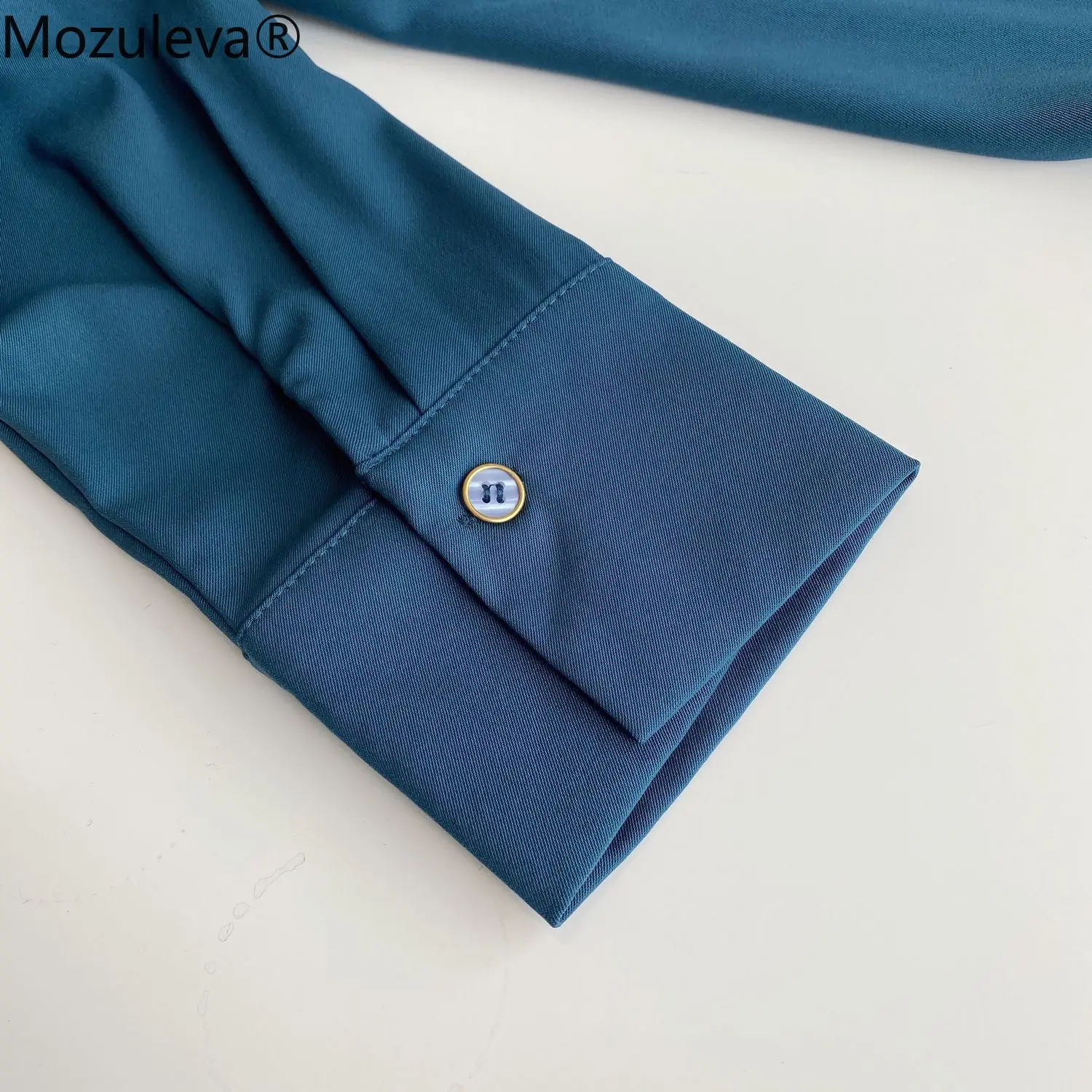 

Mozuleva Basic White Shirts for Women 2021 Spring Summer Turn-down Collar Long Sleeve Office Ladies Blouse Female Tops Blusas