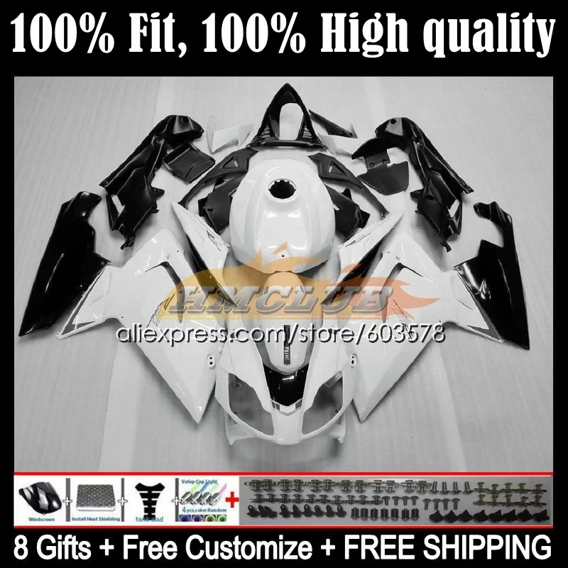 

Injection For Aprilia RS-125 RS 125 RS4 54CL.8 RSV125 2006 2007 2008 2009 2010 2011 RS125 06 07 08 09 11 Fairings White black