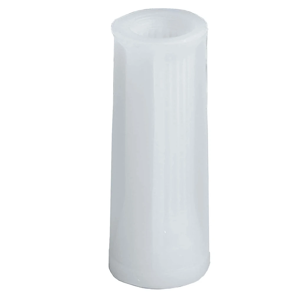 

Candle Moulds Silicone Soap Mold 3D Column shape DIY tool for Wax Fragrance Candle Chocolate Craft Making White Style