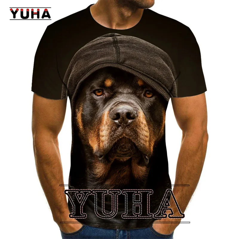 

Футболка Funnyt Мужская/женская с принтом собаки, уличная одежда в стиле хип-хоп, топ с коротким рукавом и круглым вырезом, Повседневная рубашк...