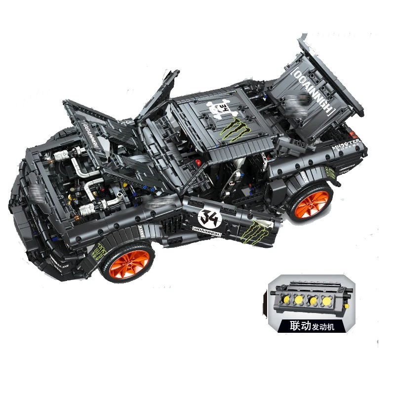 23009 Ford Mustang Hoonicorn RTR V2 функция электропитания для гоночного автомобиля led light Technic