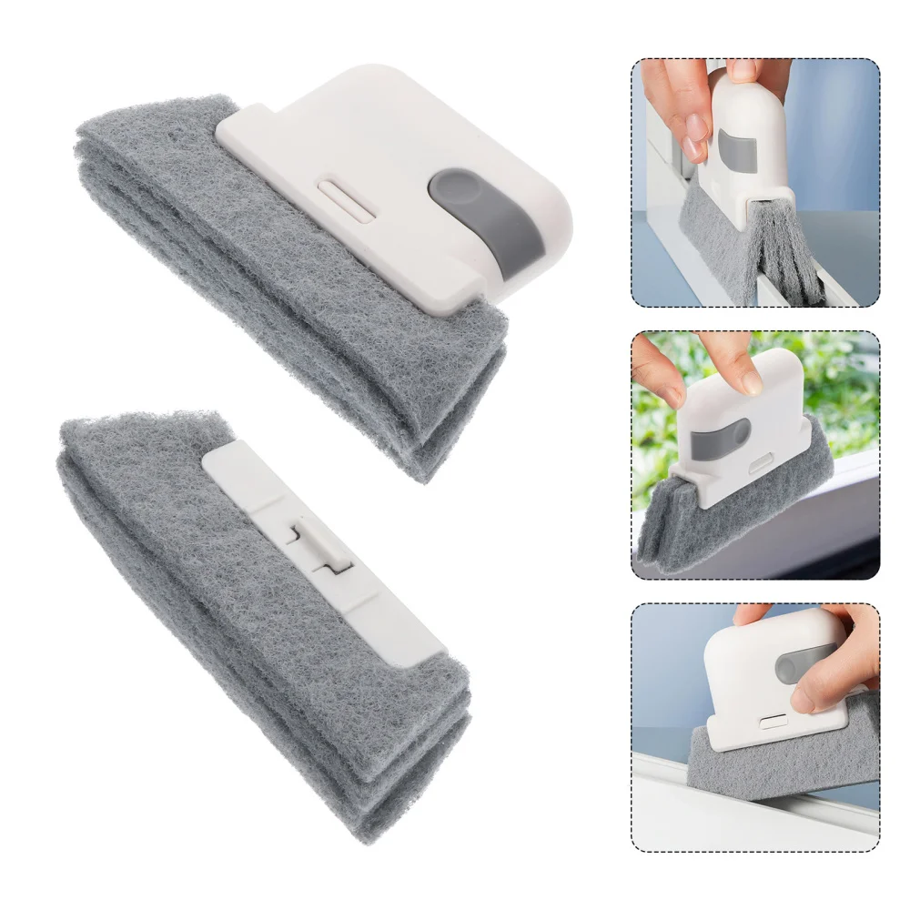 

1pc Window Groove Cleaning Brush Multi-function Gap Cleaner with 1pc Brush Head
