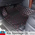 3D Коврики Для авто Kia Sportage QL 2018-2019 ,экокожи коврик для автомобиля,модные коврики для салона автомобиля,сделано в иркутске.индивидуальный пошив.ручная работа. лучшие материалы.