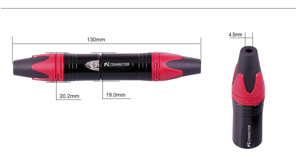 20 шт./10 комплектов 10 шт. 3 Pin XLR Female Jack+ 10 шт. штекер Профессиональный 3-полюсный XLR разъем микрофона оптом