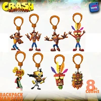 action game crash bandicoot n sane trilogy action figure random 1 kind model ornaments toys pendant keychains