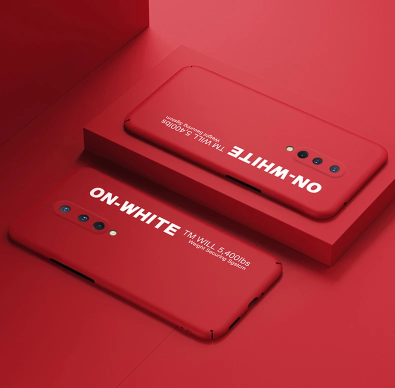 Жесткий пластиковый Чехол для Oneplus 8 Pro матовый тонкий чехол 5 5t 6 6t 7 7T 1 + oneplus 6T