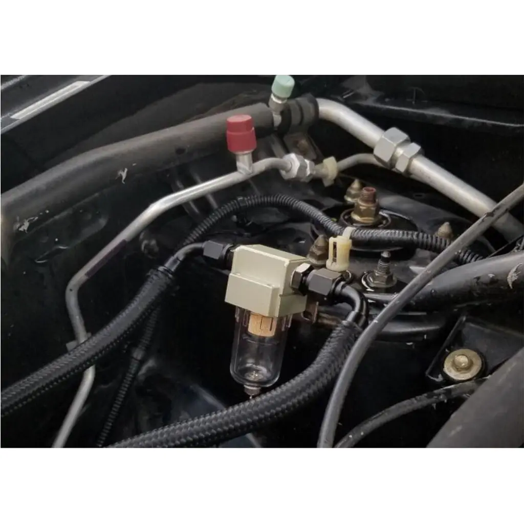 

General Engine Gas and Oil Separator Reservoir Tank Can Baffled Kits Easy Install