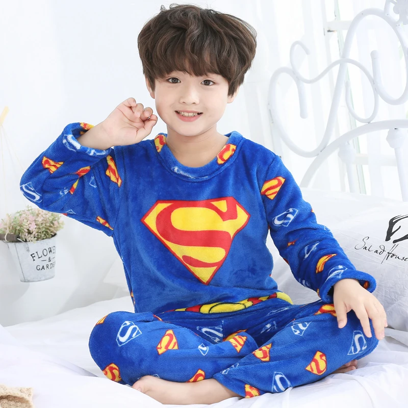 model 17 Лидер продаж; детские пижамы из кораллового флиса; домашняя одежда для мальчиков и девочек; Зимние Детские флисовые пижамы; теплая фланелевая одежда для сна; домашняя одежда; XIN552 - Цвет: model 17
