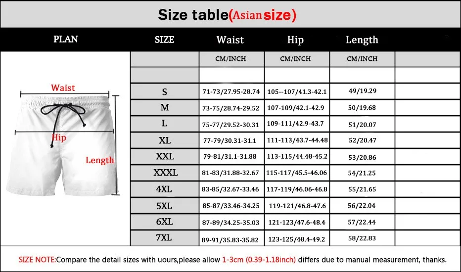 

Summer Mens Beach Shorts Board shorts Fashion 3d Digital Printing Men Shorts Casual Men And Womens Beach Shorts Couple's Wear