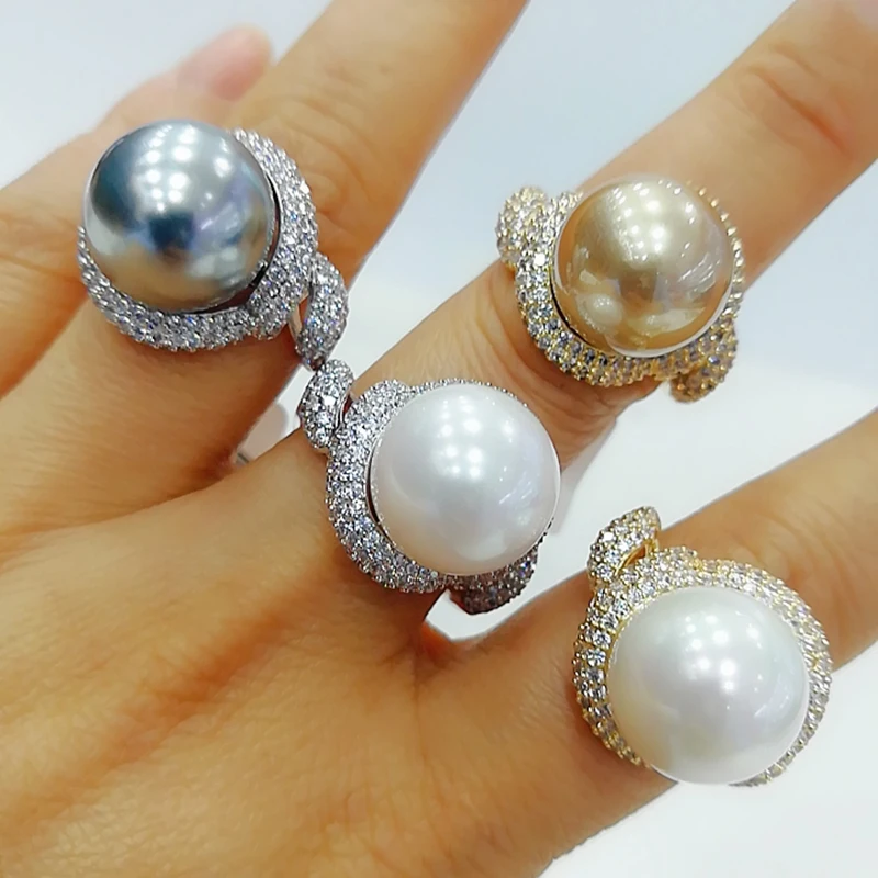 Missvikki 4 цвета Роскошный крупный искусственный жемчуг цветок смелые массивные