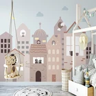 Пользовательские фото обои 3D Ручная роспись мультфильм дом животных мальчиков девочек спальня детская комната настенные украшения Настенные обои