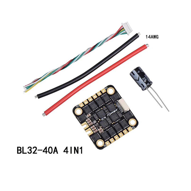 

BL32 40A 55A 4IN1 3-6S ESC BLheli32 DShot1200 4in1 Brushless ESC for FPV Racing Drone Quadcopter Aircraft