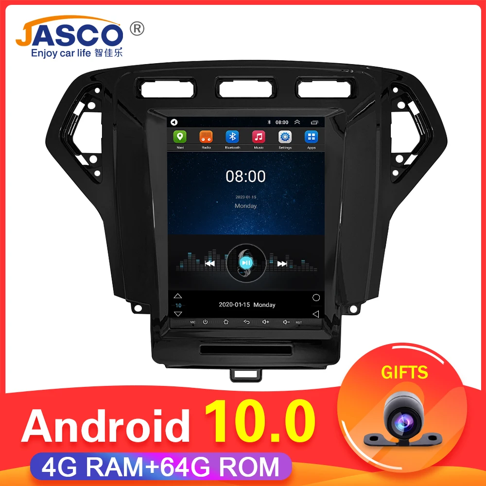 Автомобильное радио автомобильный мультимедийный плеер 10 4 дюйма Android 0 для Ford Mondeo