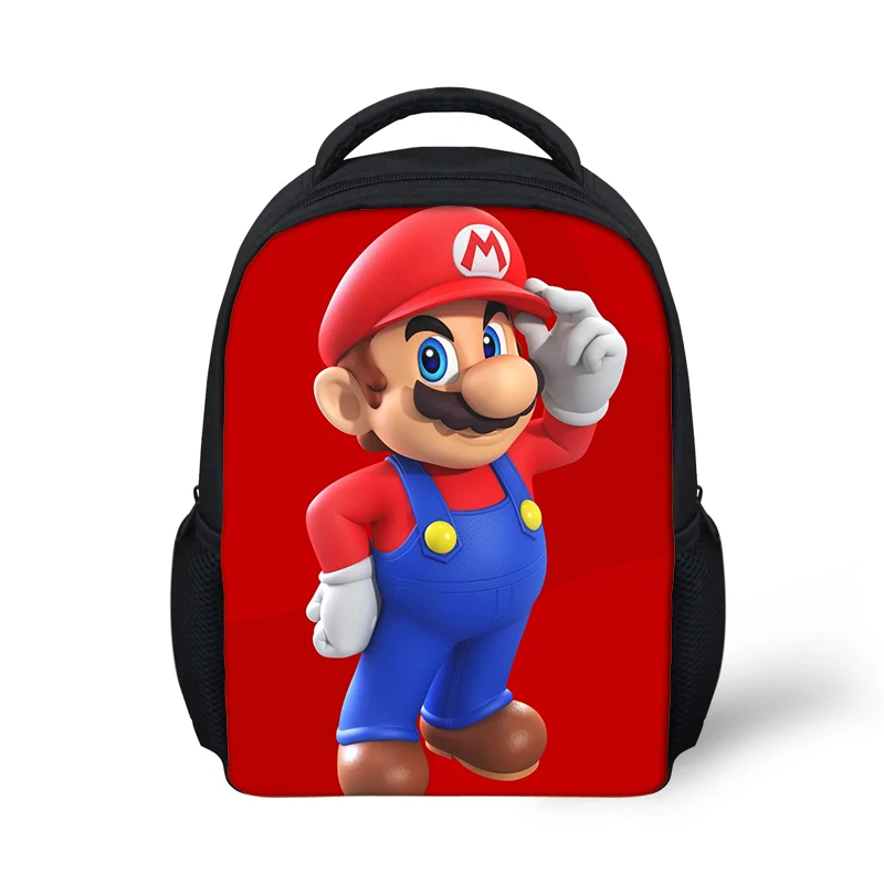 HaoYun Fashion Kindergarten Backpack Cartoon Super-Mario-Pattern Kids School Book Bags Hot Game Design Boys Girls Small Bags