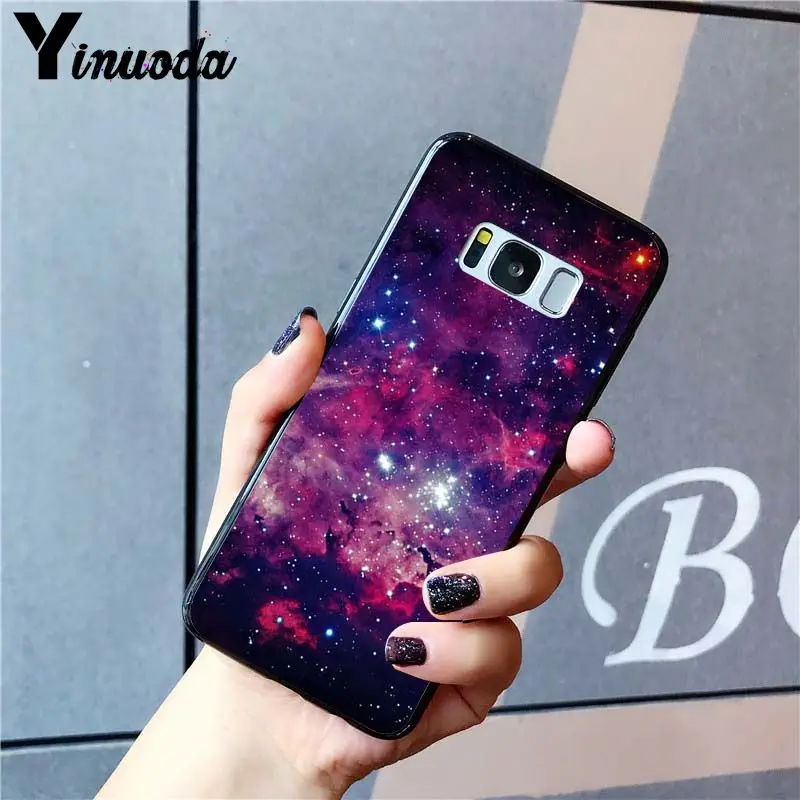 Yinuoda space для galaxy universe Star Dark чехол для телефона чехол для samsung galaxy S9 S10 Plus S10E S6 S7 S8 S9 S9Plus S5 M10