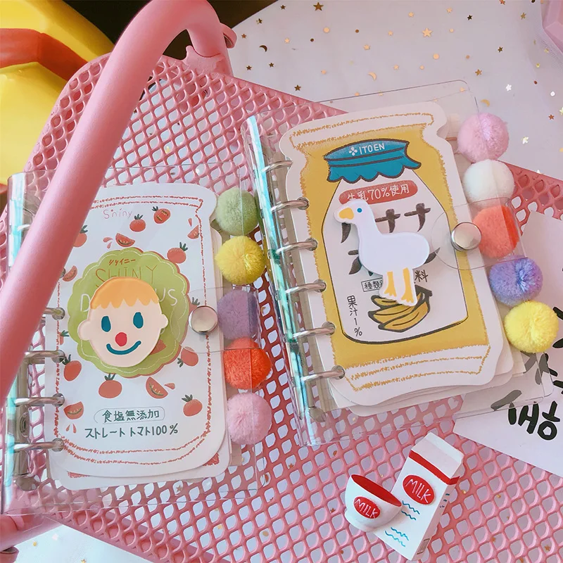 Дневник Kawaii A6 органайзер планировщик сделай сам корейский милый женский