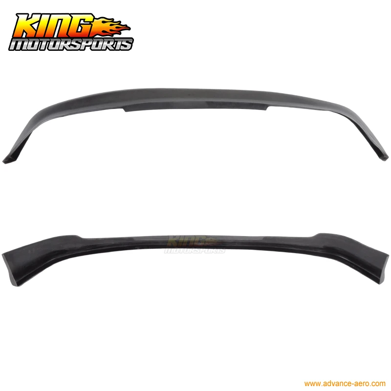 Подходит для 92 95 93 94 Honda Civic 2 двери 3 CS Тип переднего бампера губы Неокрашенный PU