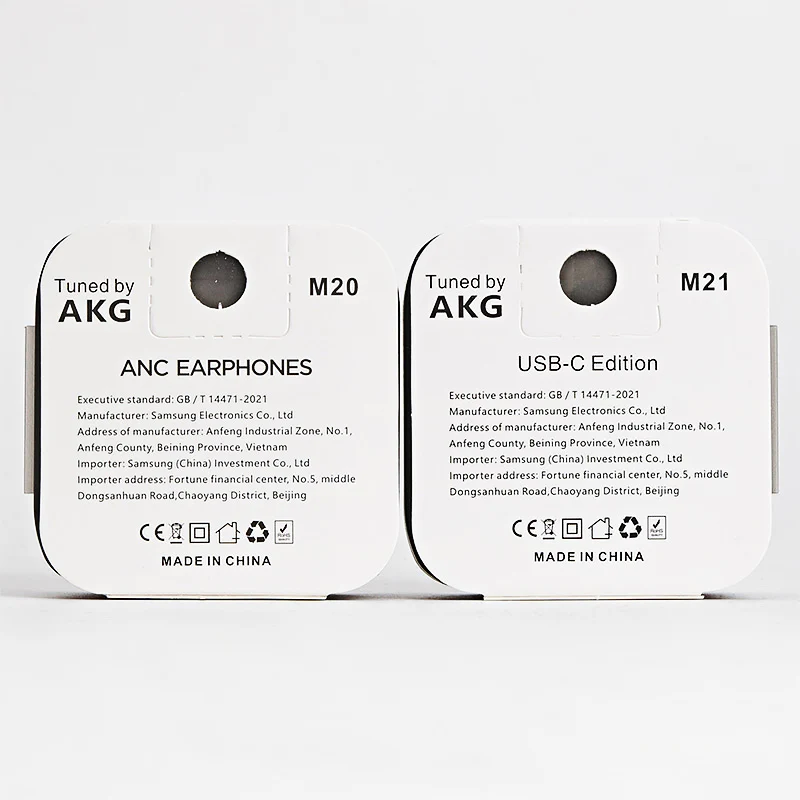 Samsung M20 M21 наушники ANC AKG гарнитура-вкладыши 3 5 мм/Type c с микрофоном Проводные для Galaxy