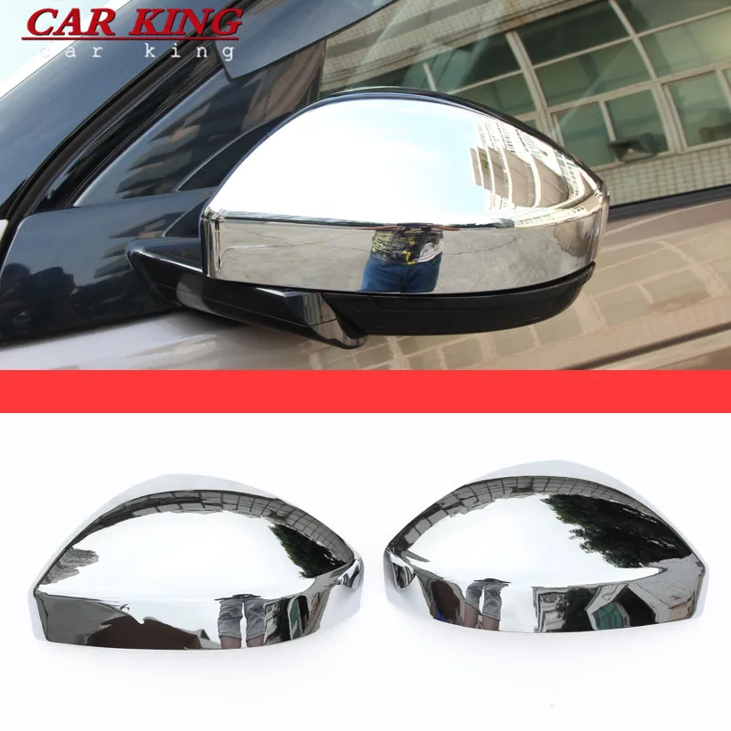 

For Land Rover Range Rover Velar Evoque Discovery Sport Chrome Car Rearview Mirror Cover Caps Trim For Jaguar F-Pace X761 E-pace