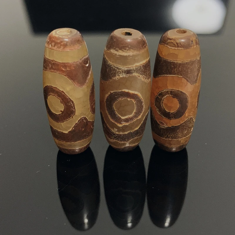 Бусины Из Натурального тибетского агата 30 мм | Украшения и аксессуары