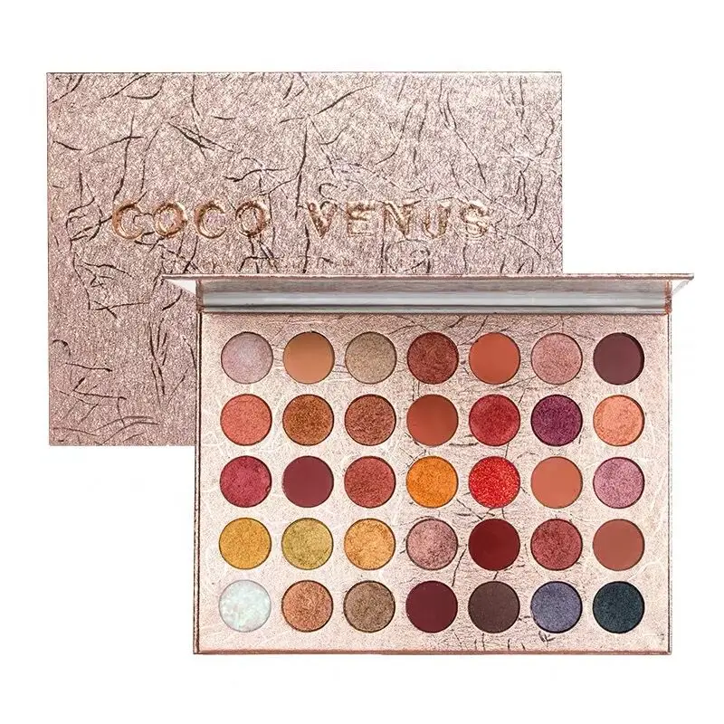 Крем тени для век Палитра 35 цветов теней Тыква макияж Пигмент Тени