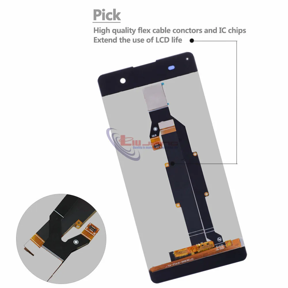 100% Tested 5.0'' For SONY Xperia XA F3111 F3112 F3115 F3116 LCD Display Digitizer Assembly Touch screen Frame with Free Tools |