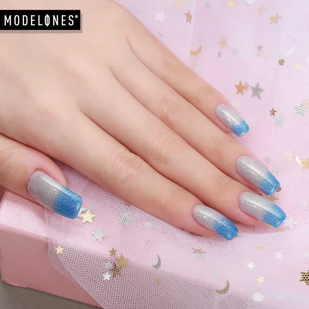 Modelones Chameleon Thermal Led Nail Gel Polish Soak Off Color Changing Long Lasting Change Temperature | Красота и здоровье