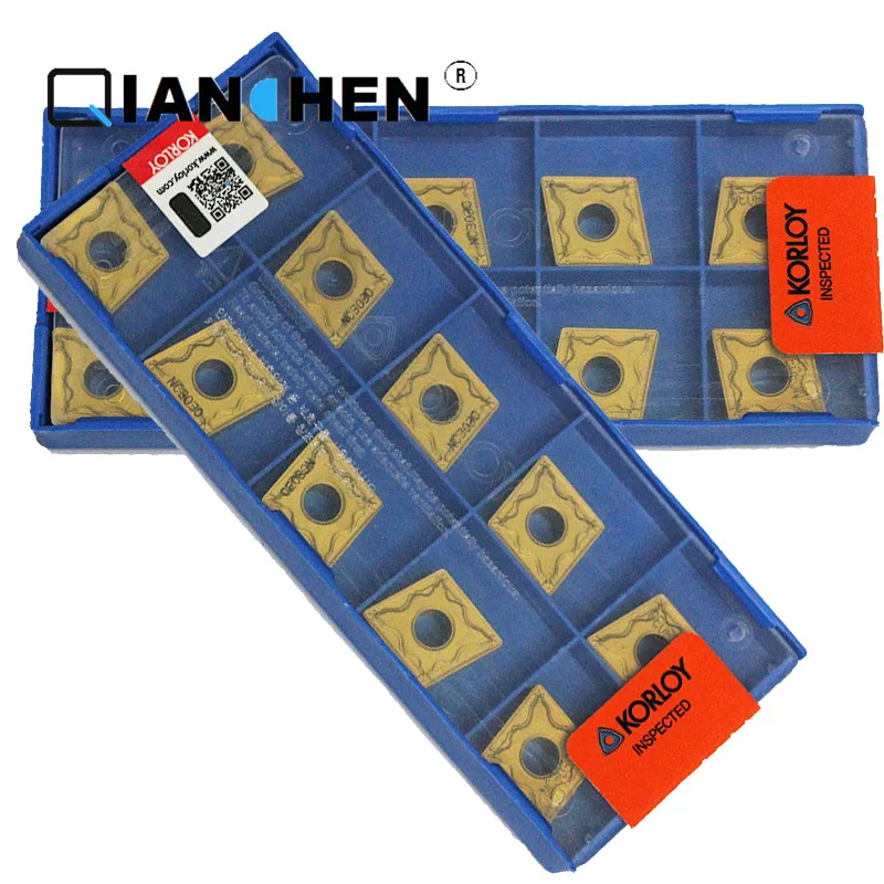 

Genuine Original Korea Korloy CNMG160608-HM NC3030 CNMG160608-HM NC3120 (10pcs/lot) High Quality Internal Turning Tool Inserts
